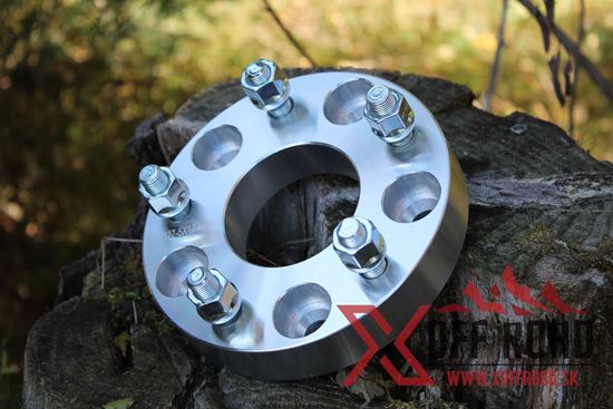 Obrázok Rozširovacie podložky 5x127 1/2x20 50mm