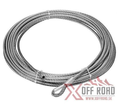 Obrázok pre výrobcu Oceľové lano 12mm, 24m