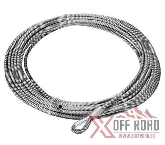 Obrázok Oceľové lano 12mm, 24m