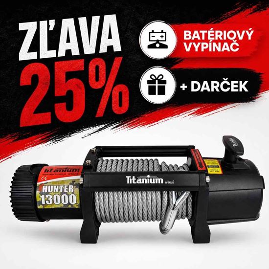 Obrázok Titanium Hunter 13000 oceľ