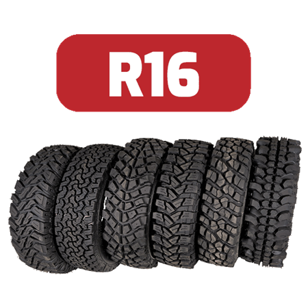 Obrázok pre kategóriu Offroad pneumatiky R16