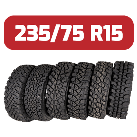 Obrázok pre kategóriu Offroadové pneumatiky 235/75 R15