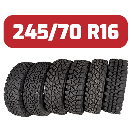 Obrázok pre kategóriu Offroadové pneumatiky 245/70 r16