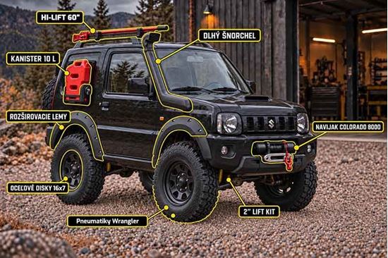 Obrázok SUZUKI JIMNY EXPEDÍCIA PACKET (1998 - 2017)